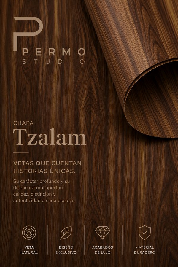 Chapa de tzalam — materiales Permo Studio